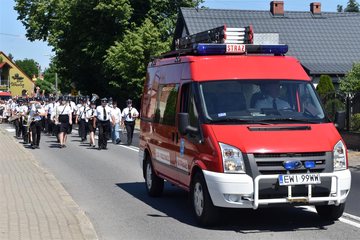 Dzień Strażaka w Kraszkowicach i poświęcenie nowego wozu strażackiego